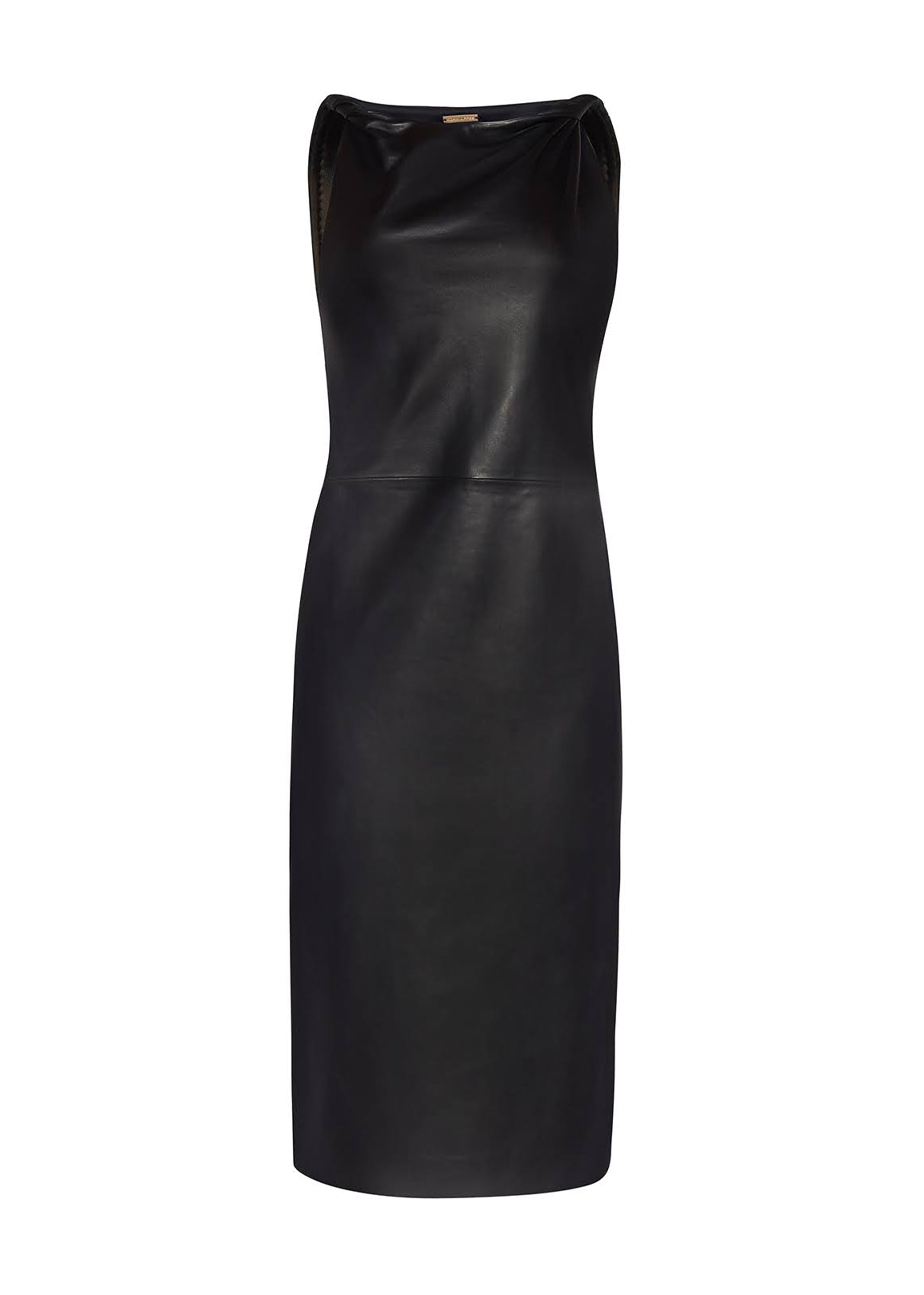 Hailee Dress in Italian Leather