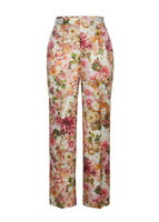 Ghost image of the front of the Sutton Pant in Printed Silk Wool