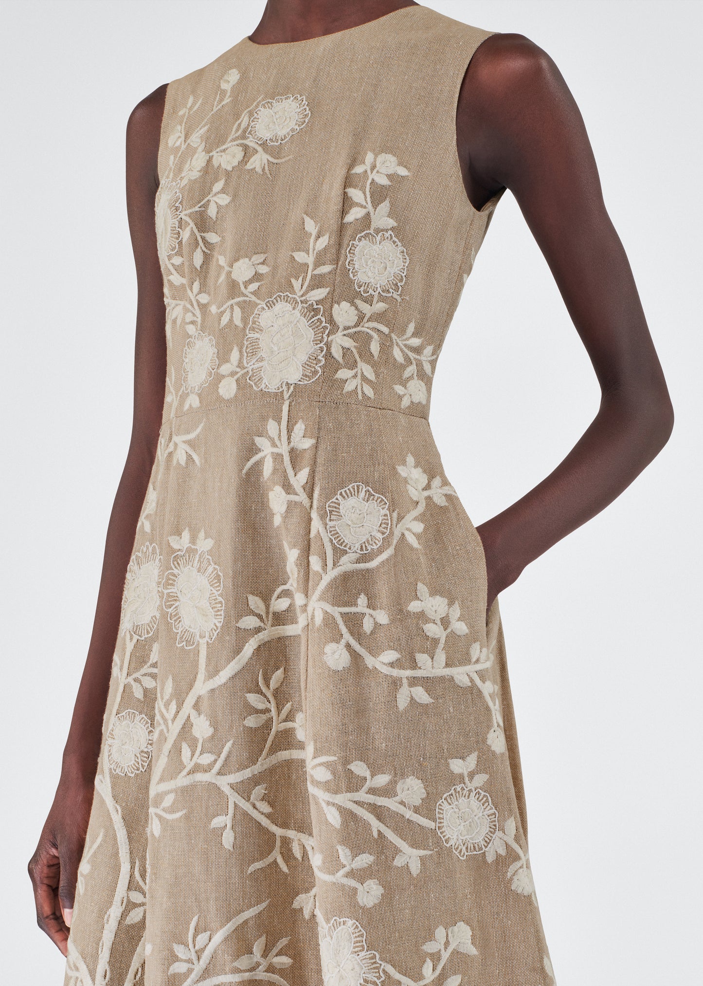 embroidered eloise dress DRESSES Adam Lippes