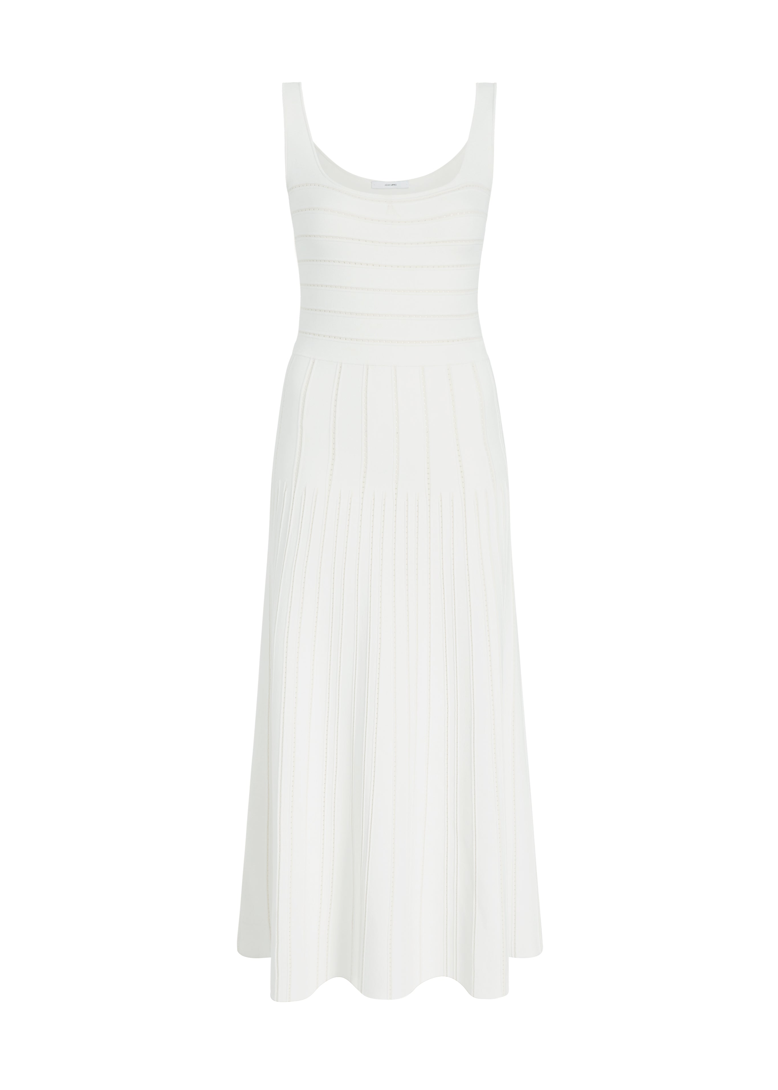 Gemma Dress, In Ivory, Size Xs, Adam Lippes Summer 2026