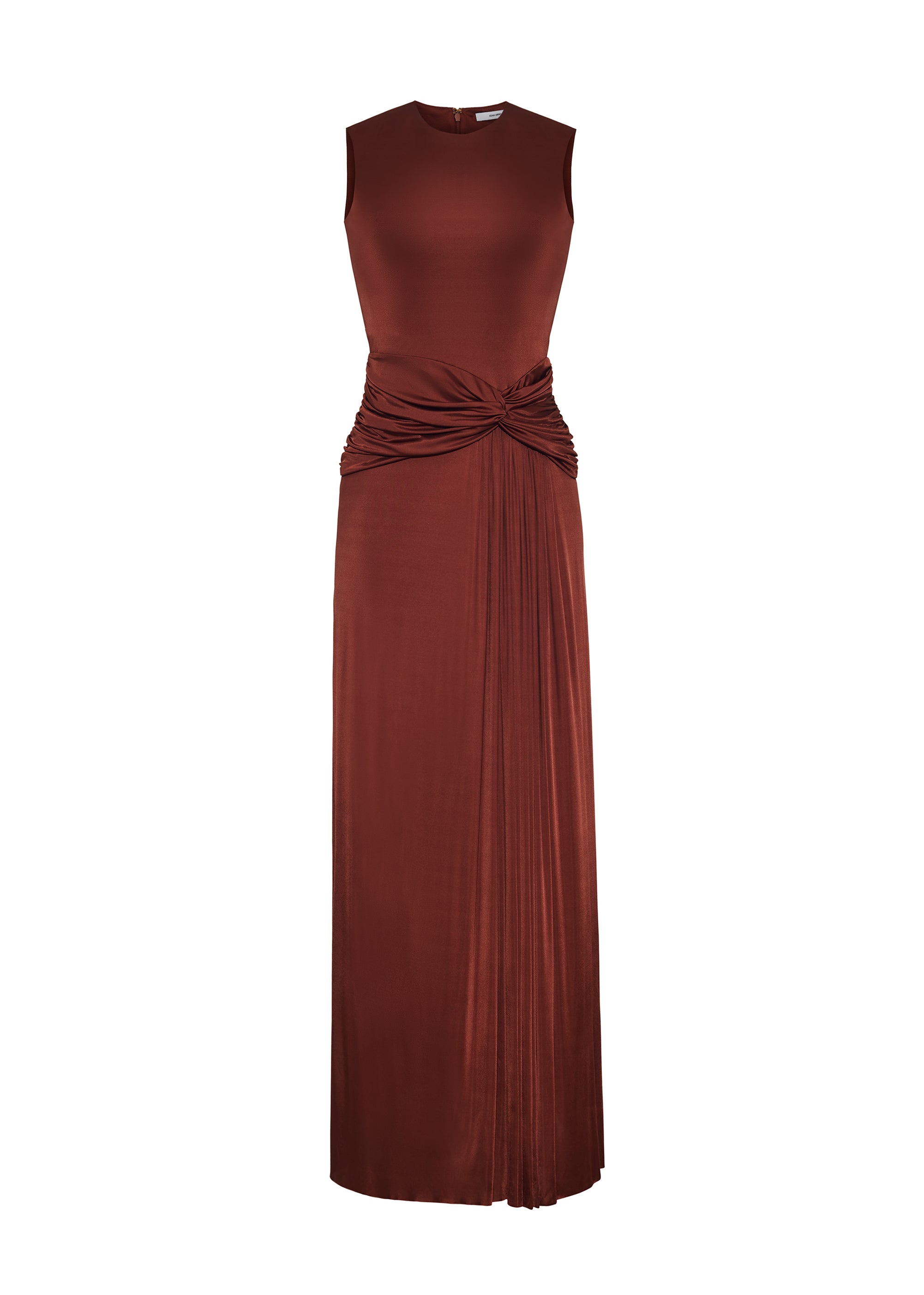 copper formal dress Metallic Copper Backless Long Prom Dress with Slit Copper / XLarge