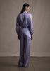 DOUBLE PLEAT PANT IN SILK CHARMEUSE