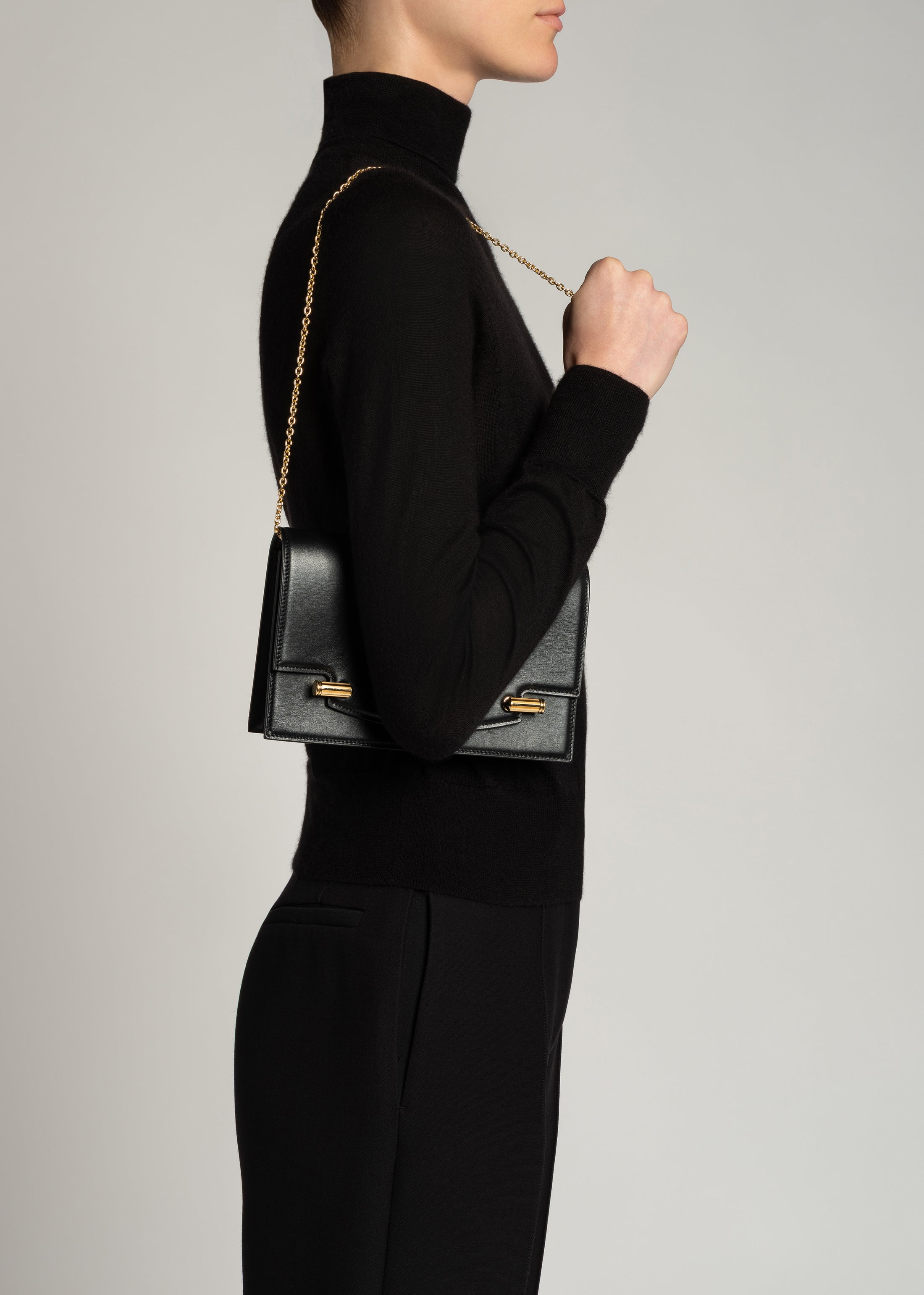 latch clutch BAGS Adam Lippes