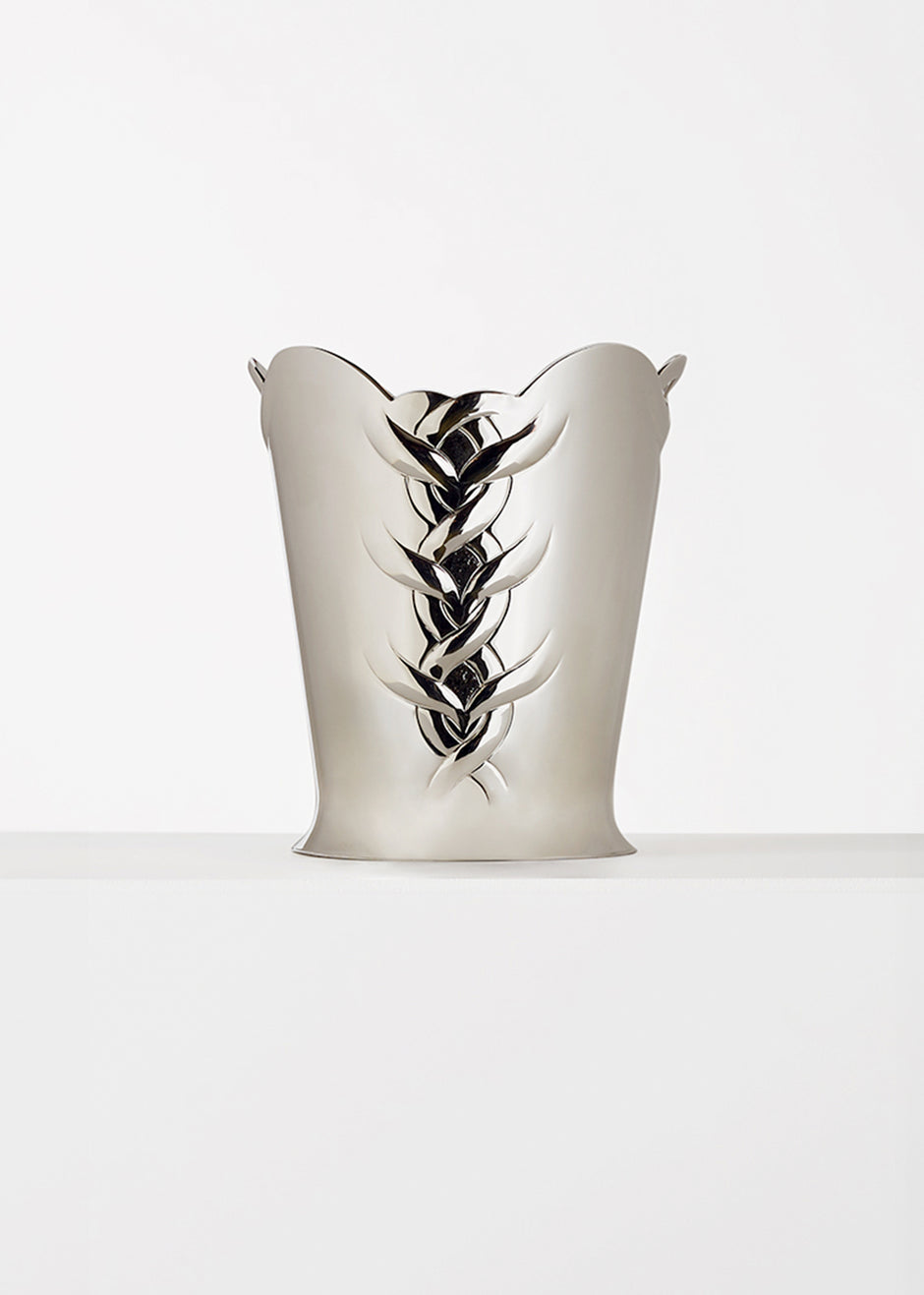 heavy and solid sterling silver wine cooler by poli mario HOME Adam Lippes