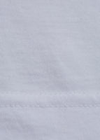 White short sleeve crewneck t-shirt in prima cotton.