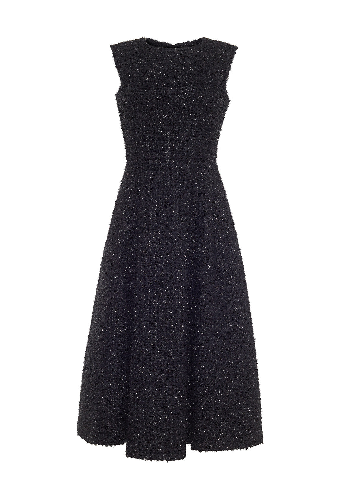 Tweed mid-length dress