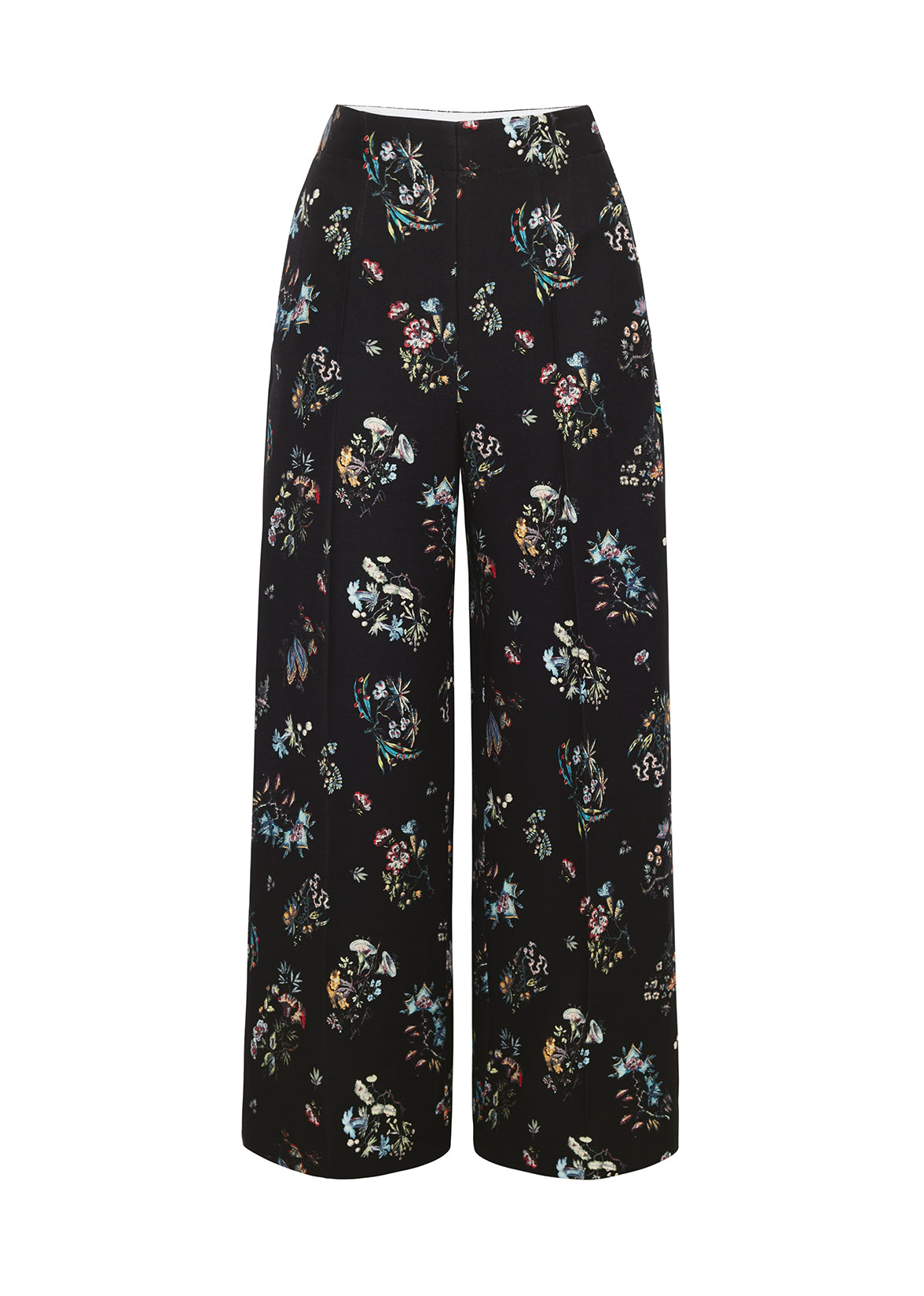 Ghost Image of the front of the Callen Pant in Black Floral