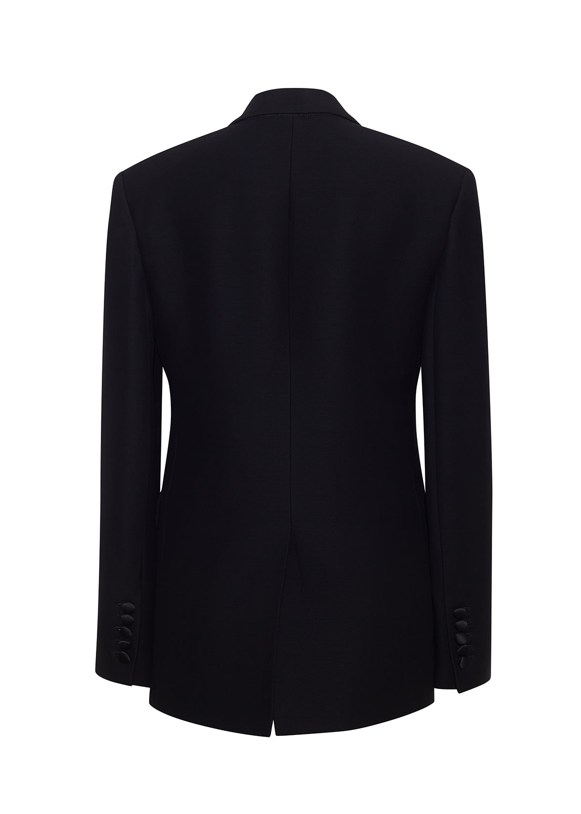 back ghost image of the harris blazer in black