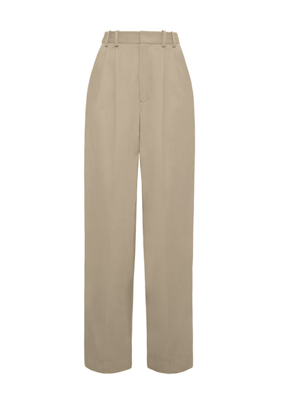 Front ghost image of the Nichols Pant in Cotton Twill in Khaki