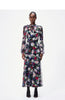 LOWELL DRESS IN PRINTED SILK CHIFFON