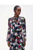 LOWELL DRESS IN PRINTED SILK CHIFFON