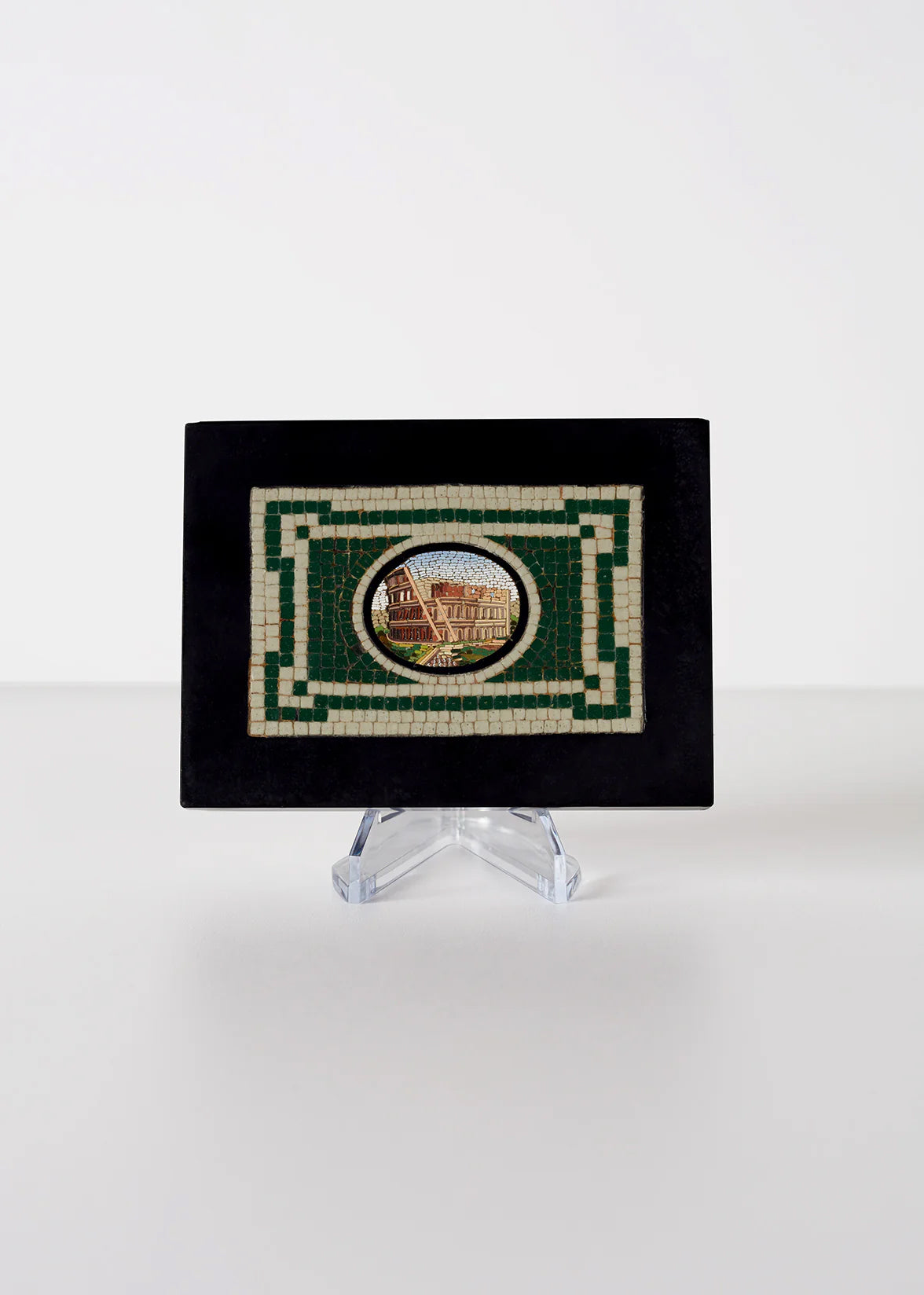 nero marquina paperweight, italian, 19th c HOME Adam Lippes