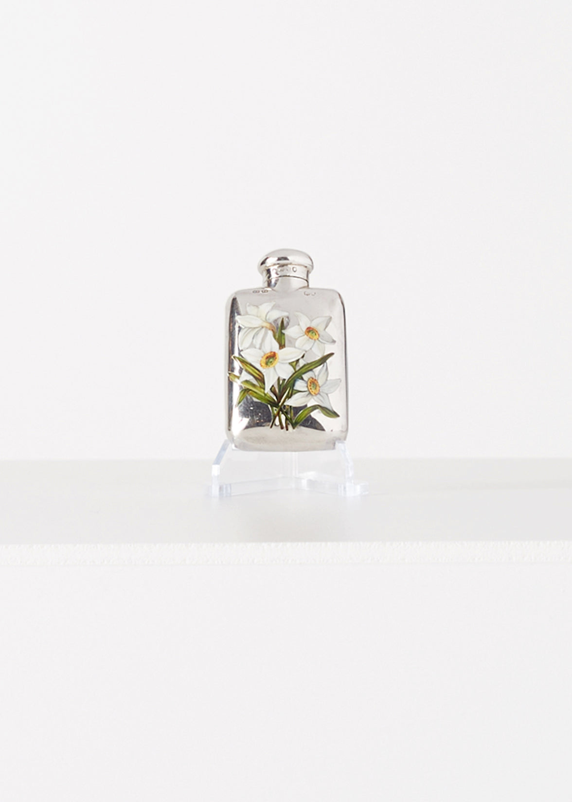 victorian sterling silver and enamel scent bottle HOME Adam Lippes