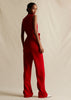 TAILORED JUMPSUIT IN WOOL CREPE