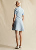 SHORT POLO DRESS IN COMPACT JACQUARD