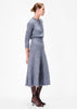 muriel skirt in brushed cashmere