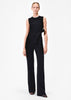 barclay jumpsuit in wool crepe