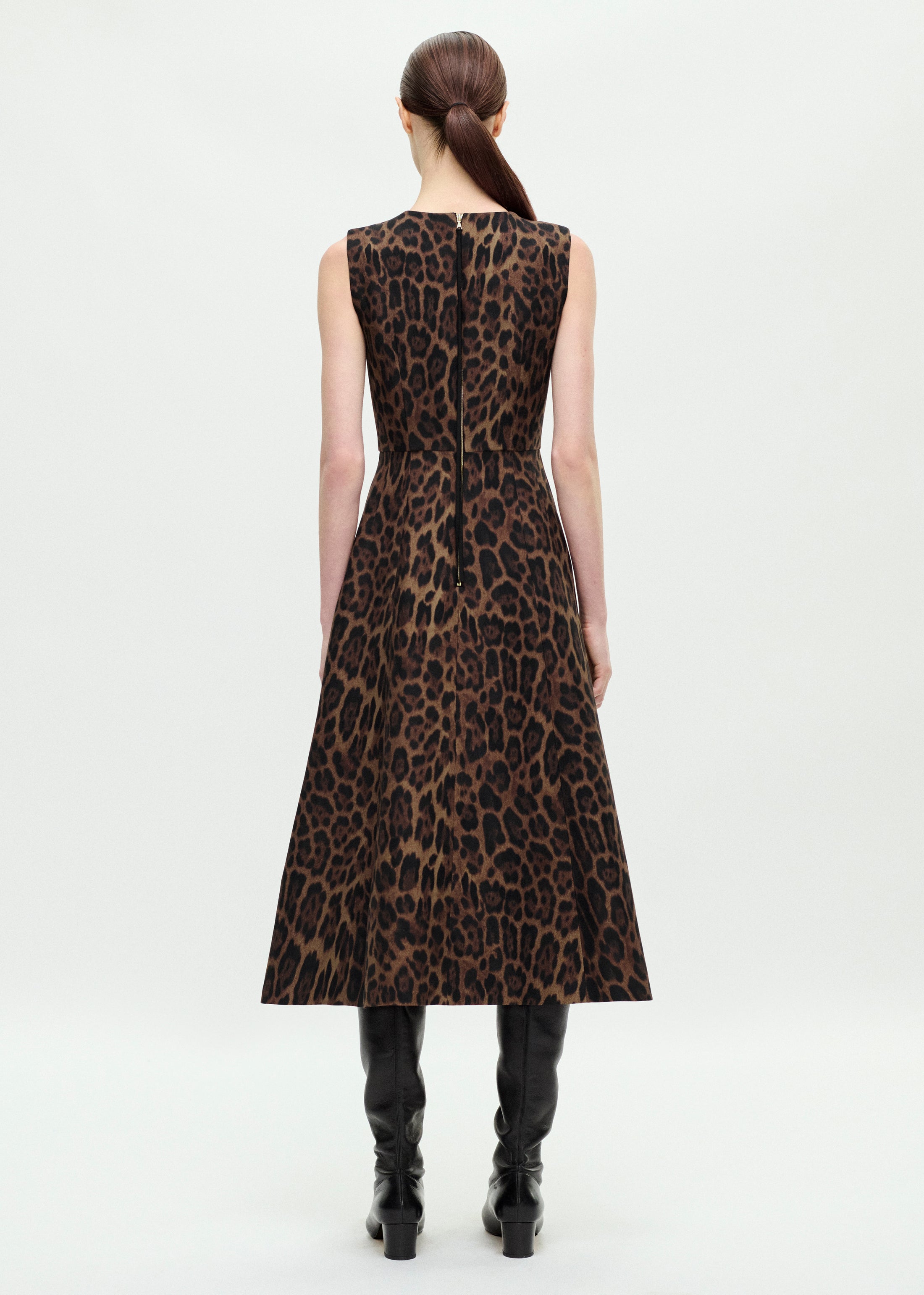 Eloise Dress, In Natural Leopard, Size 6, Adam Lippes Eloise Dress, In Natural Leopard, Size 6, Adam Lippes