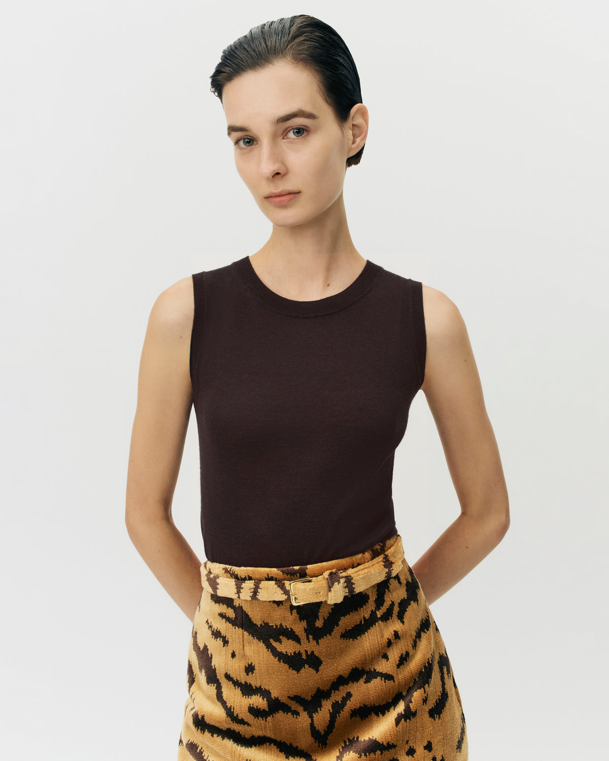 ava knit shell KNITS Adam Lippes