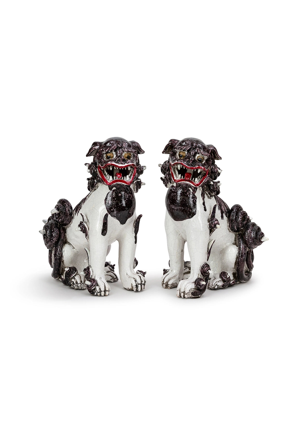 pair of fu dogs, 18th c HOME Adam Lippes
