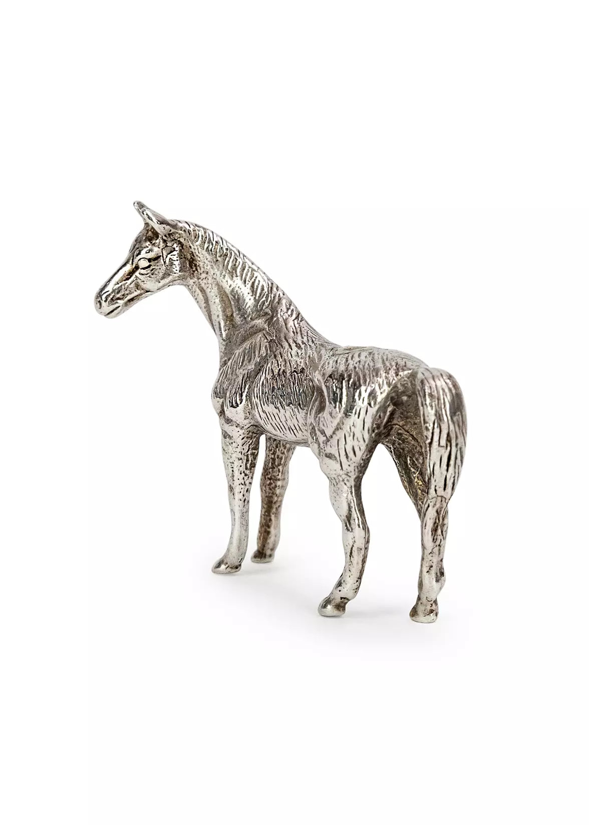 english solid sterling silver horse figure, circa 1980 HOME Adam Lippes