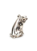 Photo of sterling silver English pig.