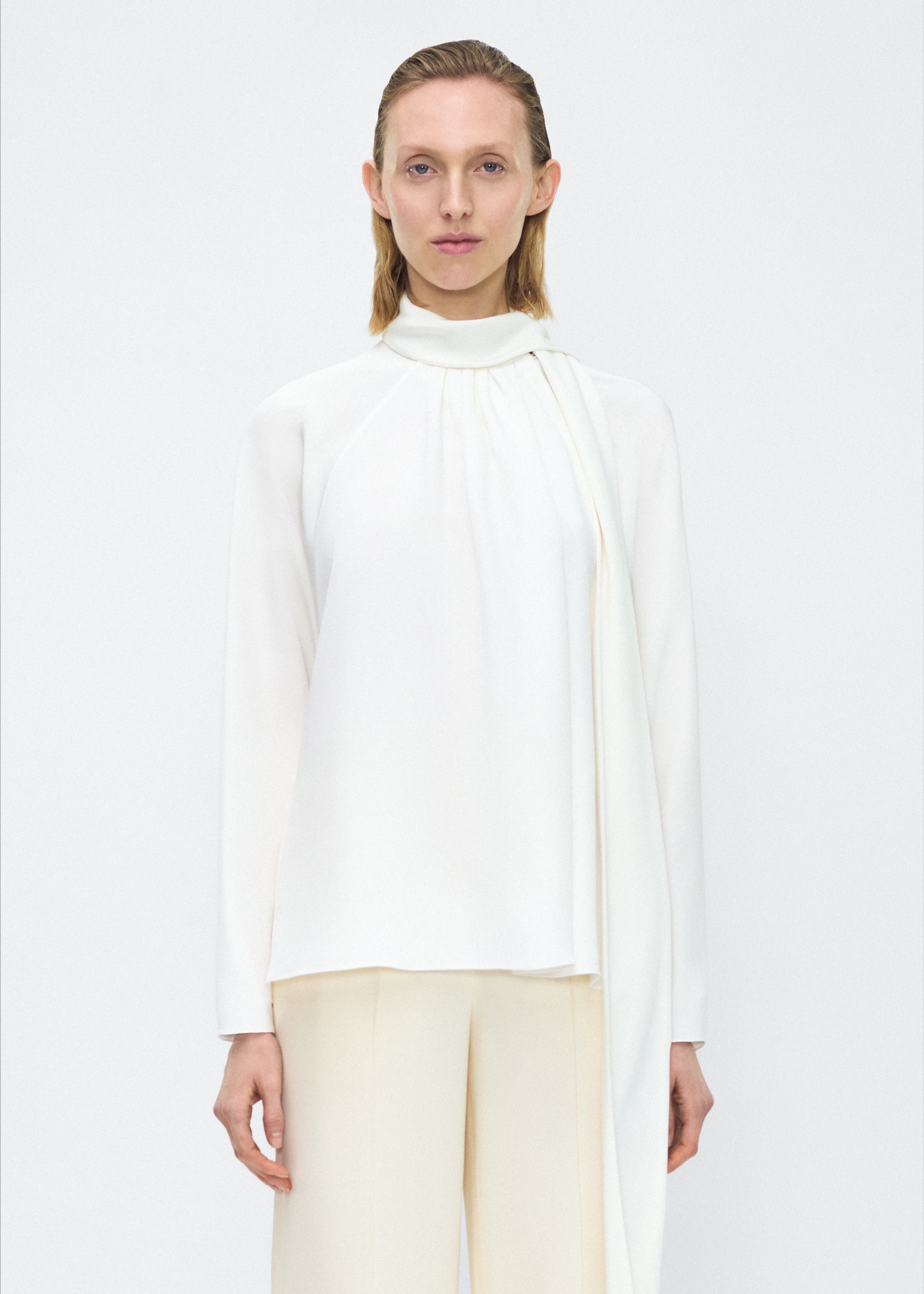 bow blouse TOPS Adam Lippes