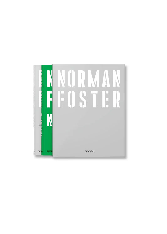 Norman Foster grey and green book cover