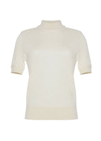 mockneck top in ultra-fine cashmere