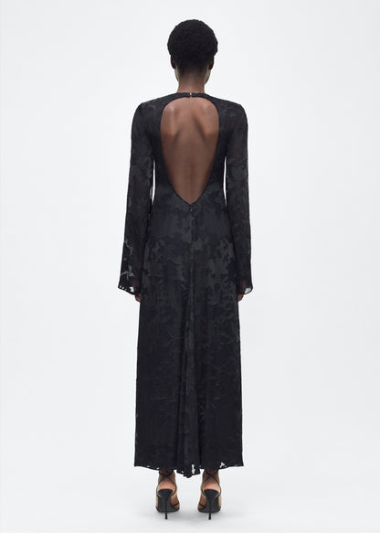 adam lippes lace dress Adam Lippes Floral-Lace Trapeze Dress Size M