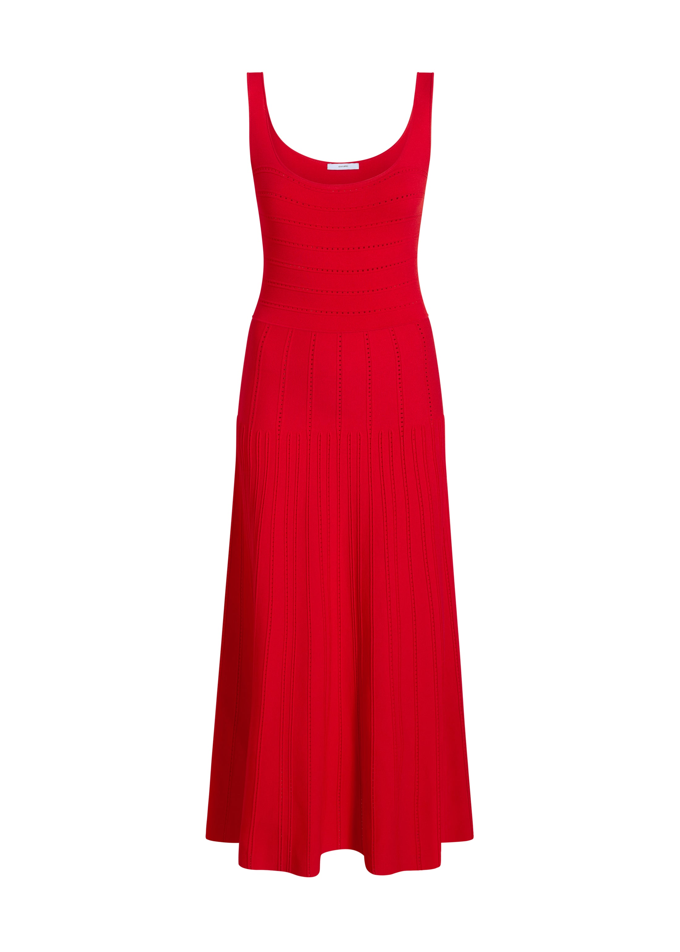 adam lippes knit dresses Adam Lippes Twyla Dress in Metallic Silver