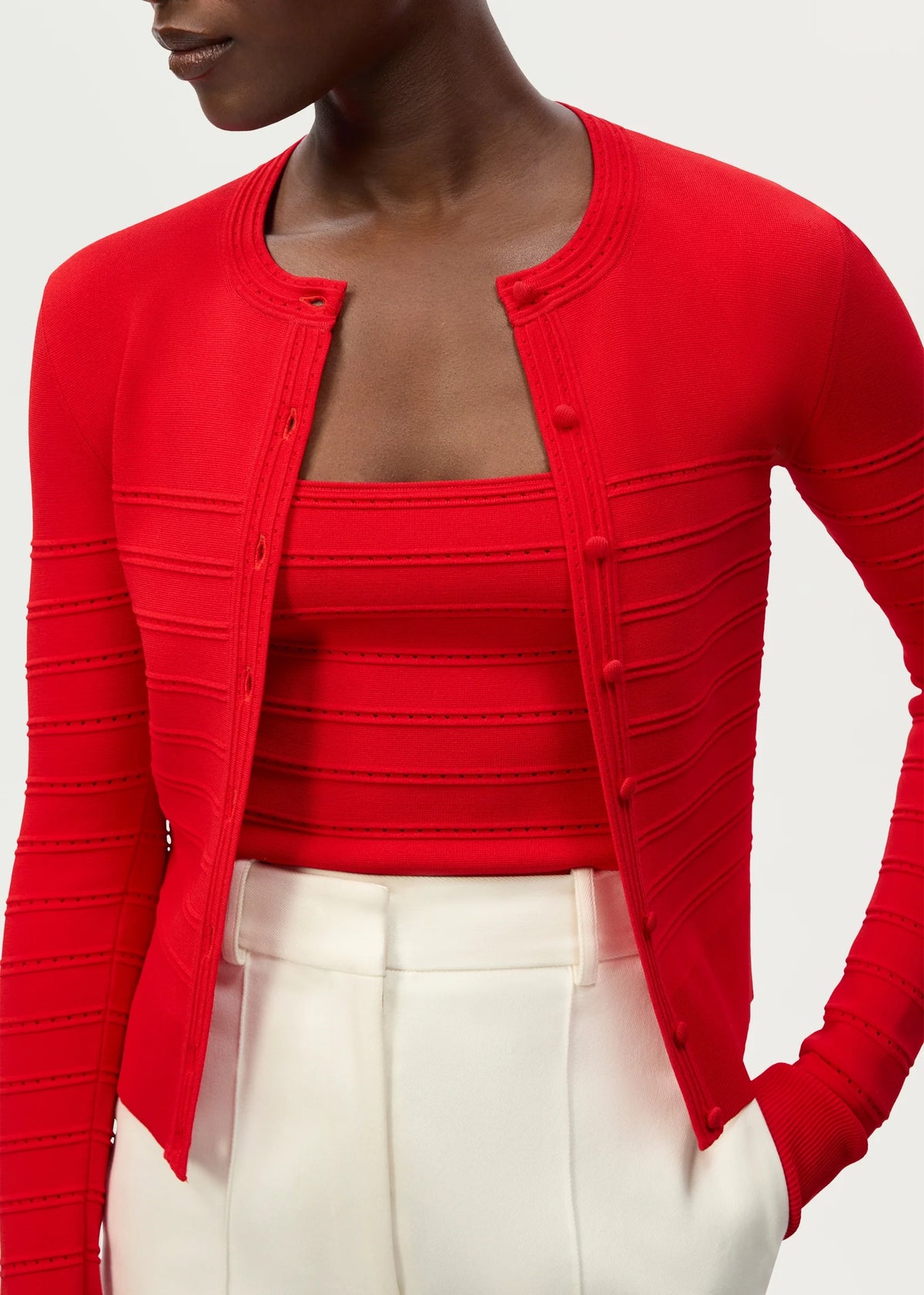 faye cardigan KNITS Adam Lippes