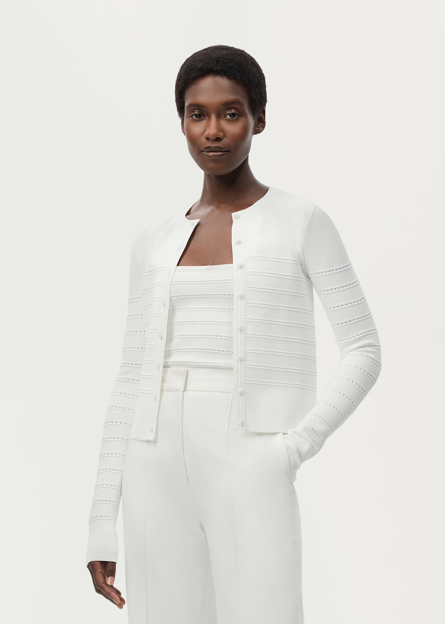faye cardigan KNITS Adam Lippes