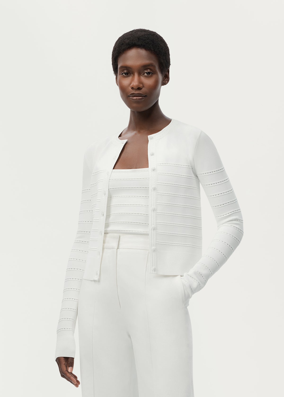 faye cardigan KNITS Adam Lippes