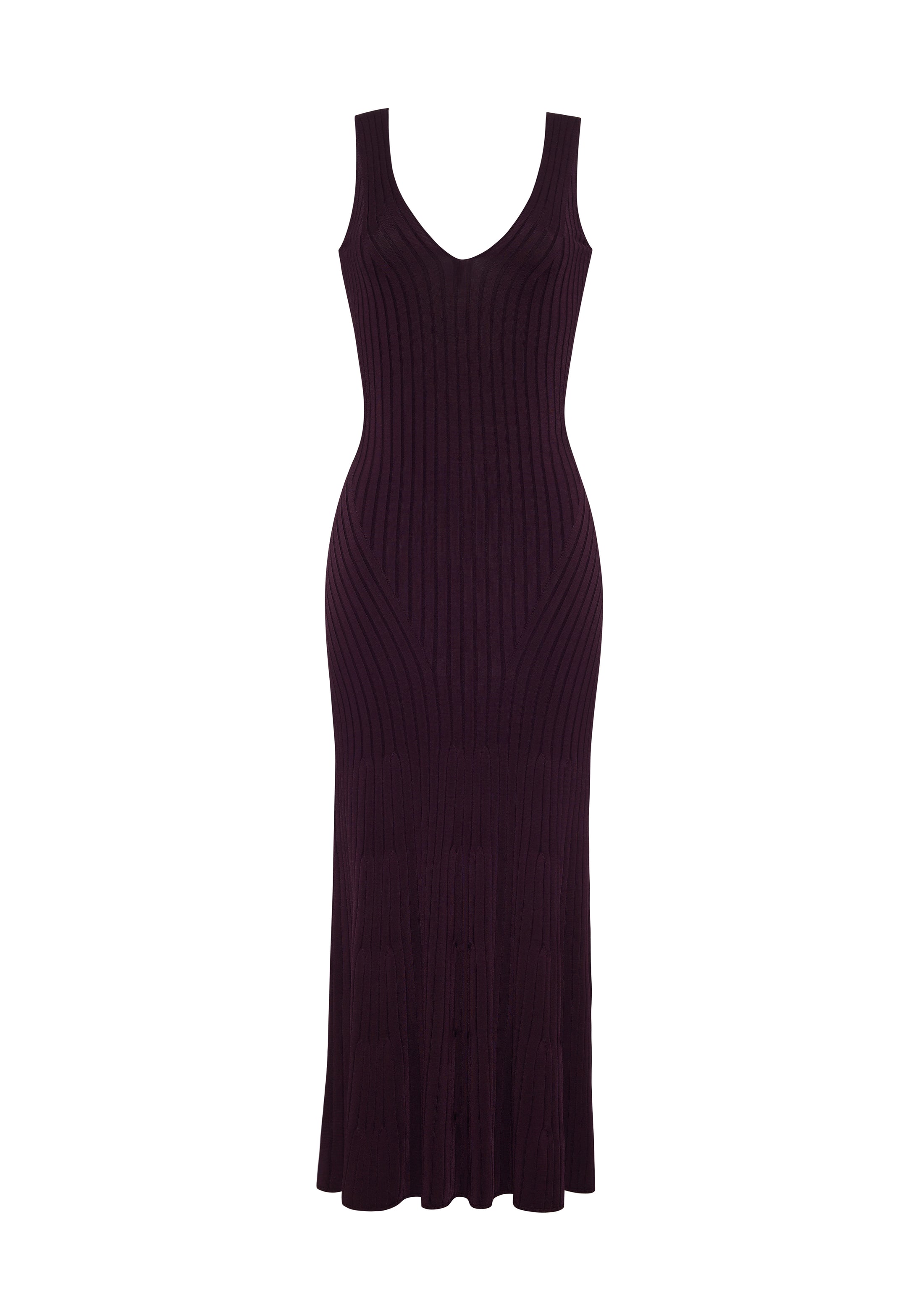 Twyla Dress, In Aubergine, Size S, Adam Lippes Resort 2026 Twyla Dress, In Aubergine, Size S, Adam Lippes Resort 2026