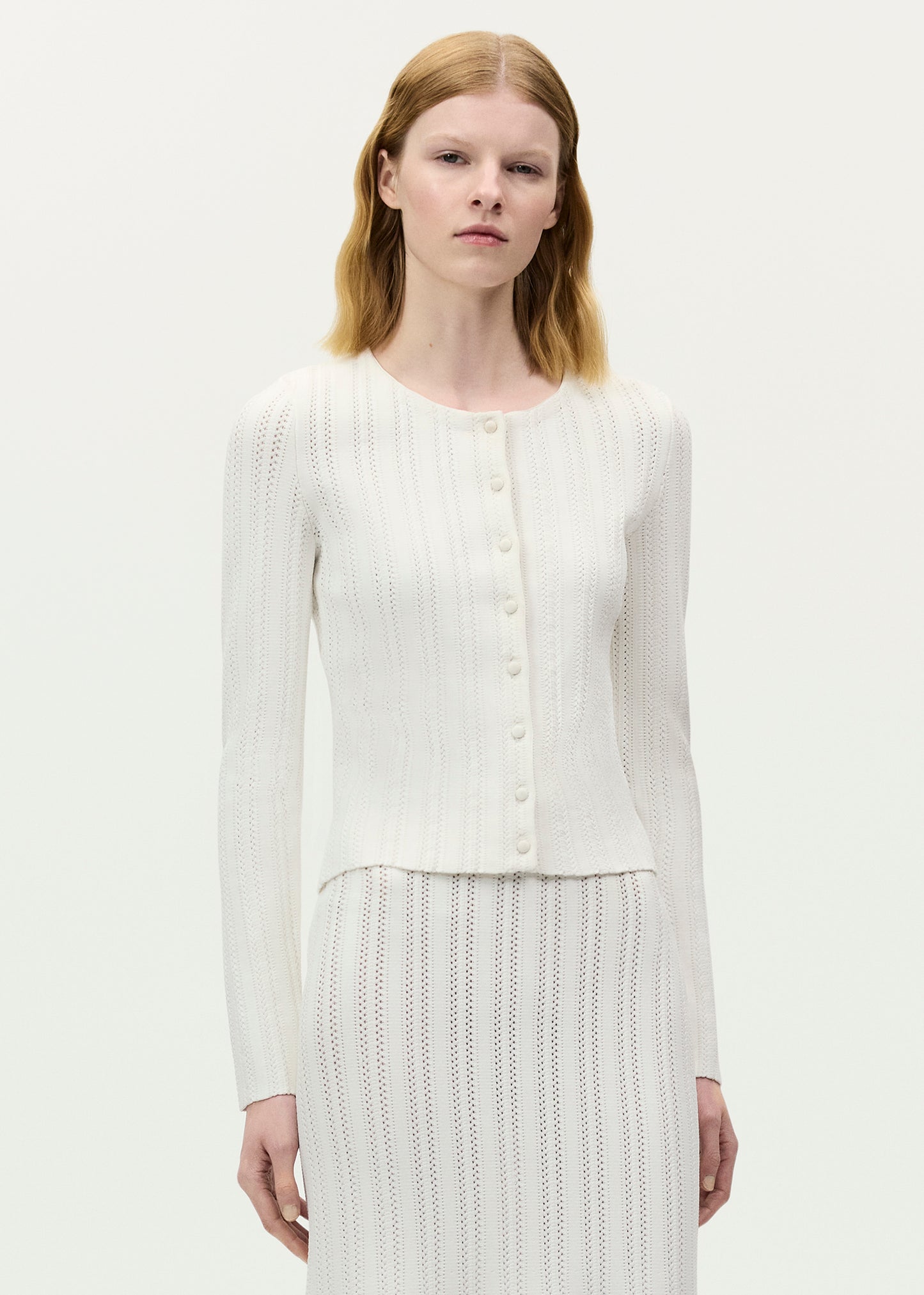 faye cardigan KNITS Adam Lippes