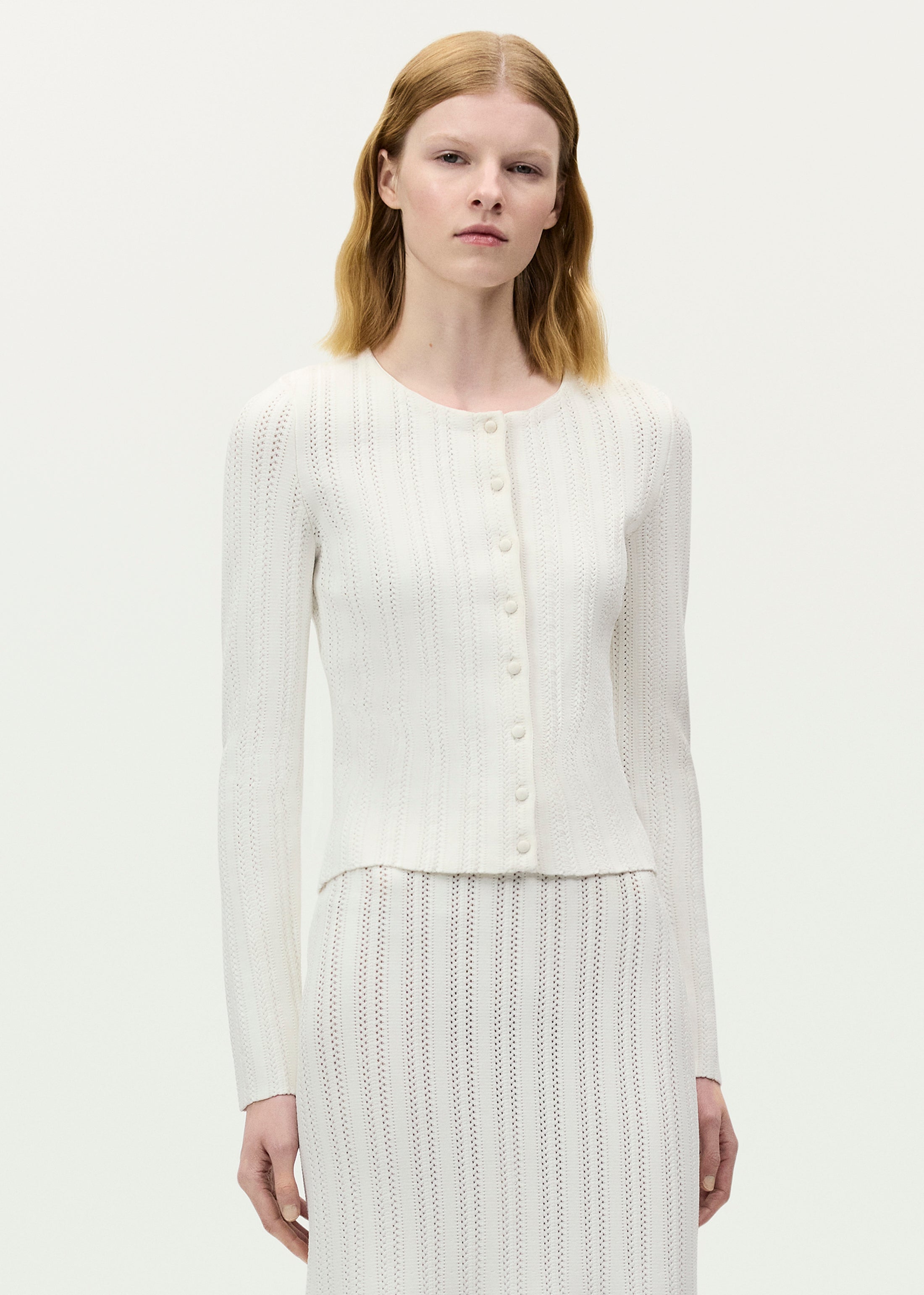 faye cardigan KNITS Adam Lippes