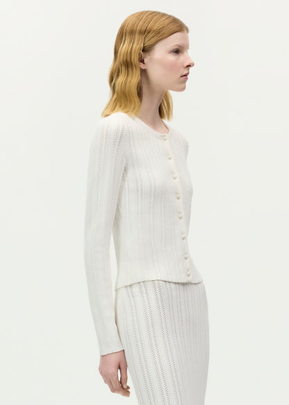 faye cardigan KNITS Adam Lippes