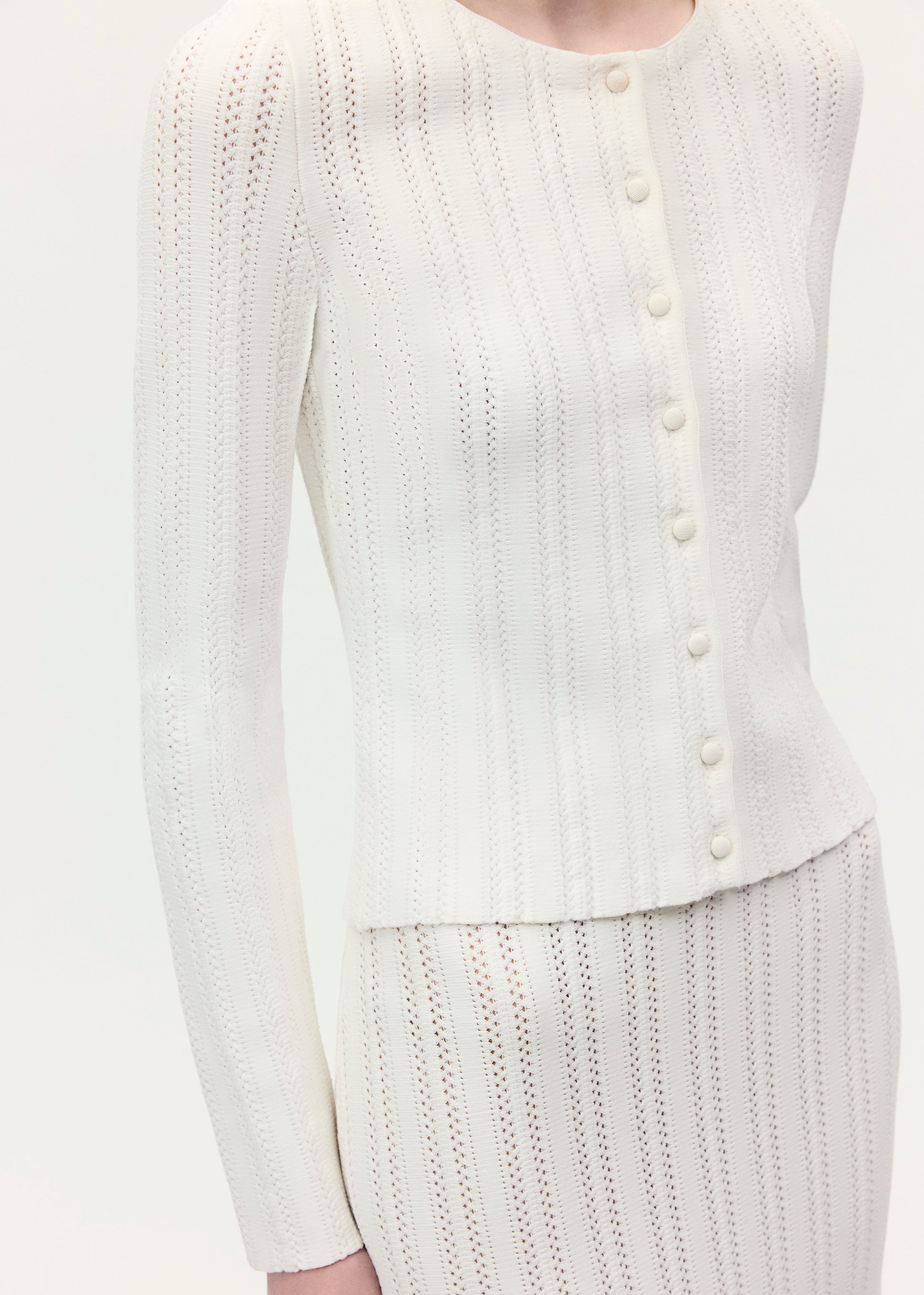 faye cardigan KNITS Adam Lippes