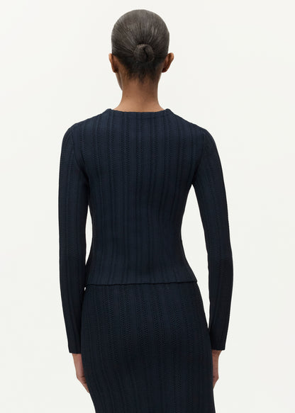 faye cardigan KNITS Adam Lippes