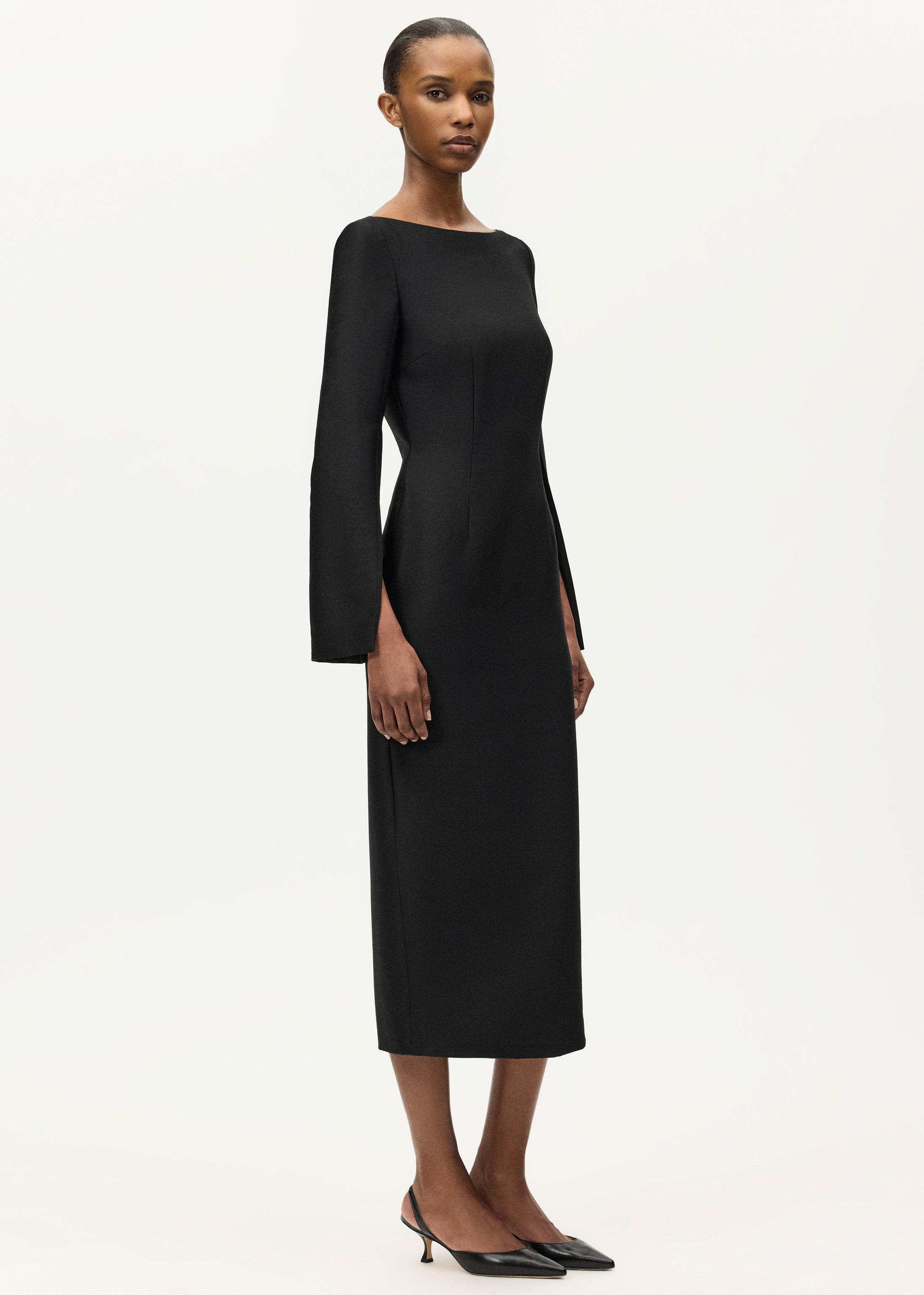 adam lippes dress Talitha Dress, In Black, Size 4, Adam Lippes Resort 2026