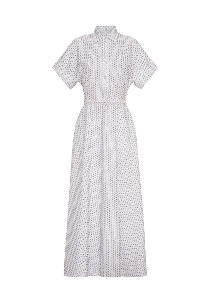 cotton ink dress Hand Block Printed Cotton Dress