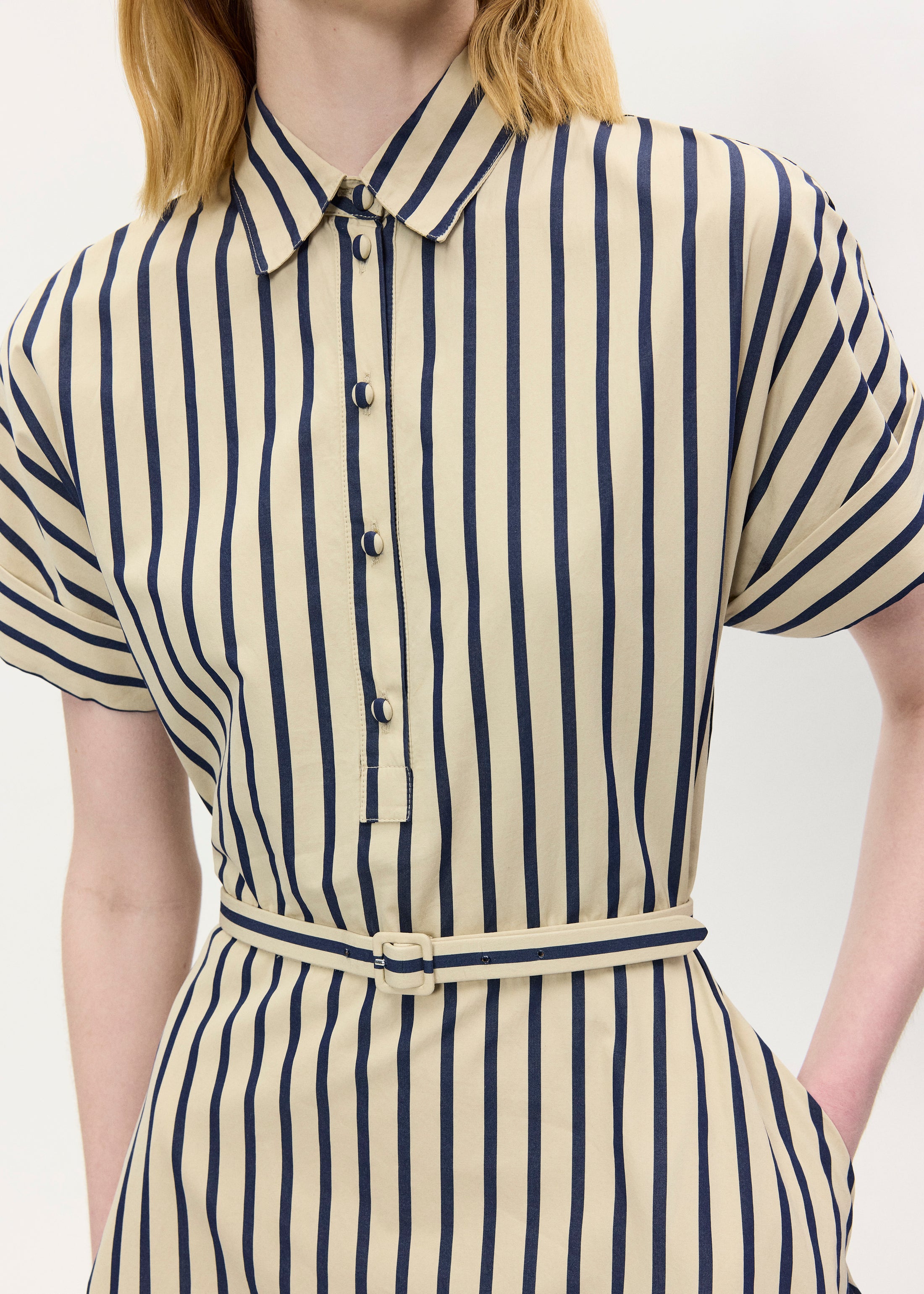 adam lippes shirt dress Adam Lippes Long Sleeve Tan Silk Button Drawstring Waist Shirt Dress Preppy