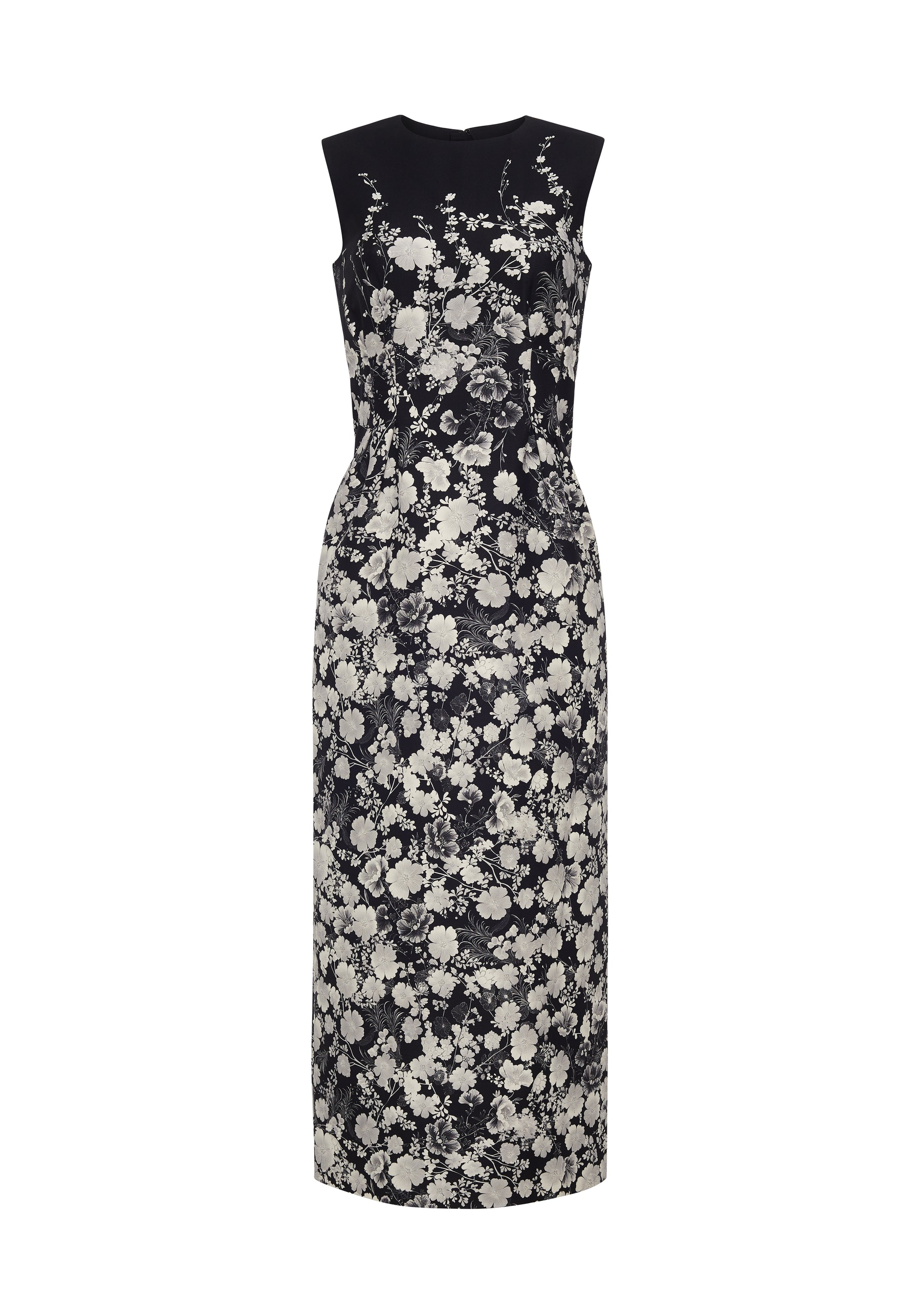 Ophelia Dress, In Silver/Black, Size 6, Adam Lippes Resort 2026 Ophelia Dress, In Silver/Black, Size 6, Adam Lippes Resort 2026