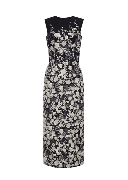 adam lippes lace dress sylvia dress Black / 4