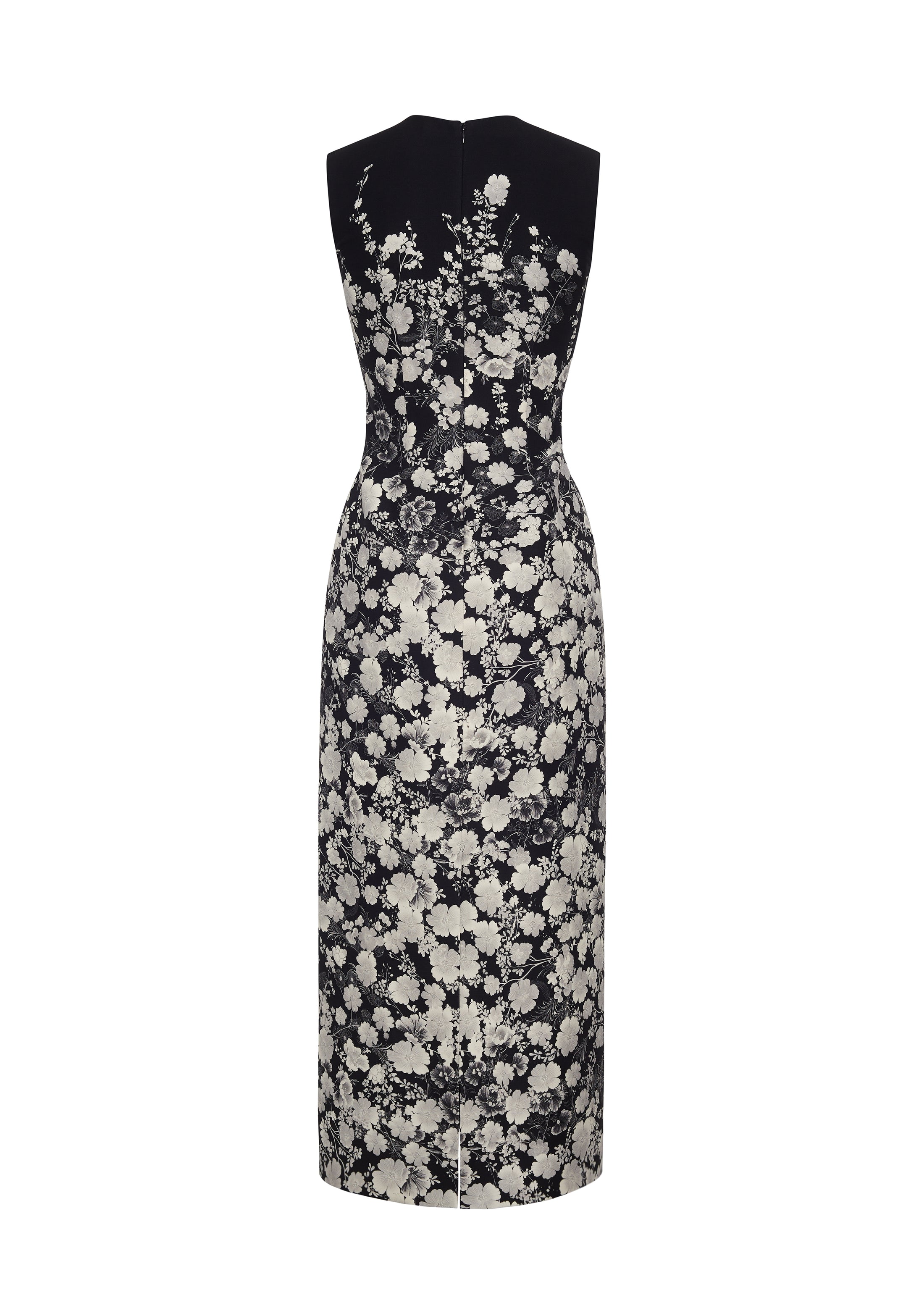 Ophelia Dress, In Silver/Black, Size 6, Adam Lippes Resort 2026 Ophelia Dress, In Silver/Black, Size 6, Adam Lippes Resort 2026