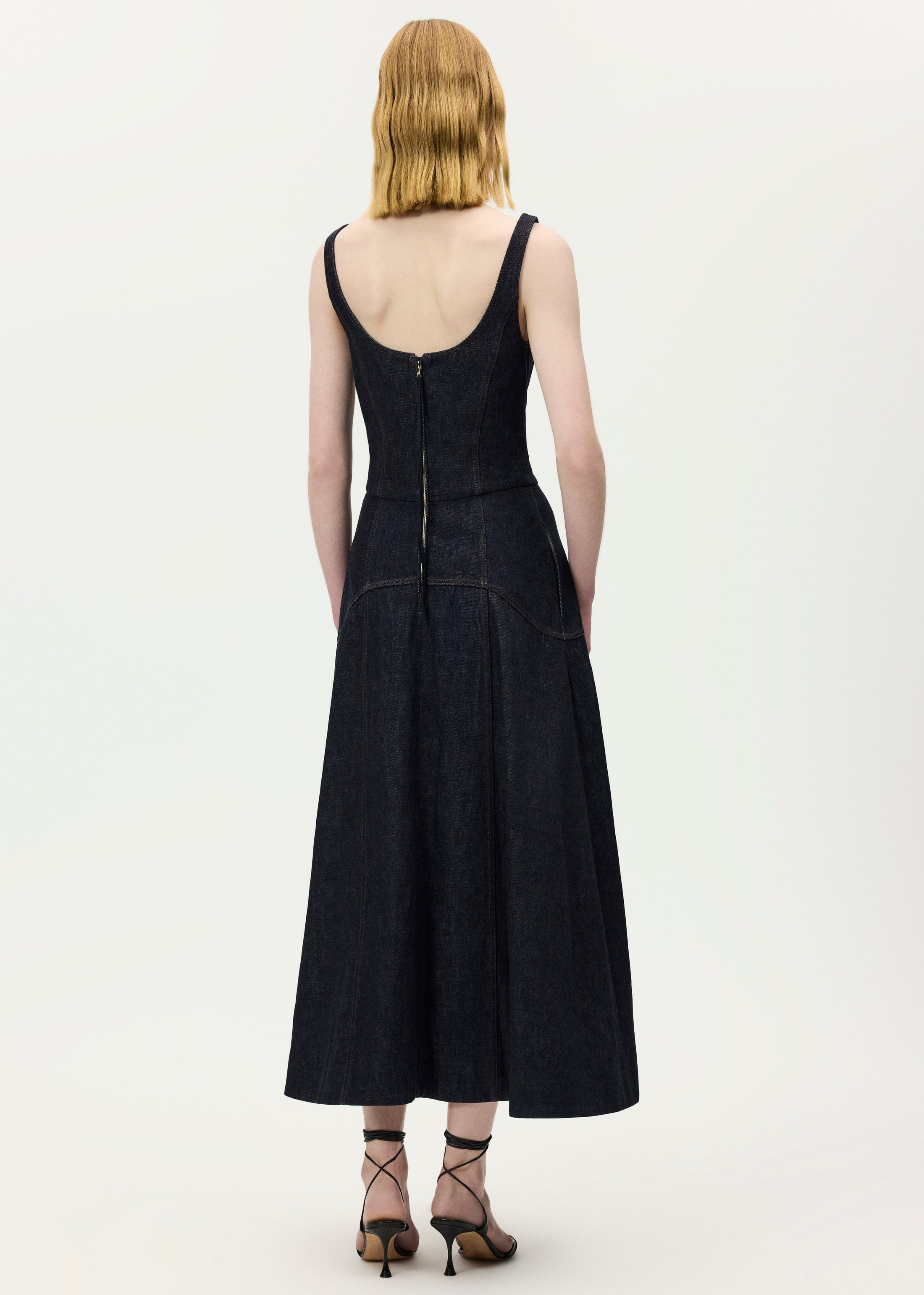 veda denim dress Veda Denim Dress