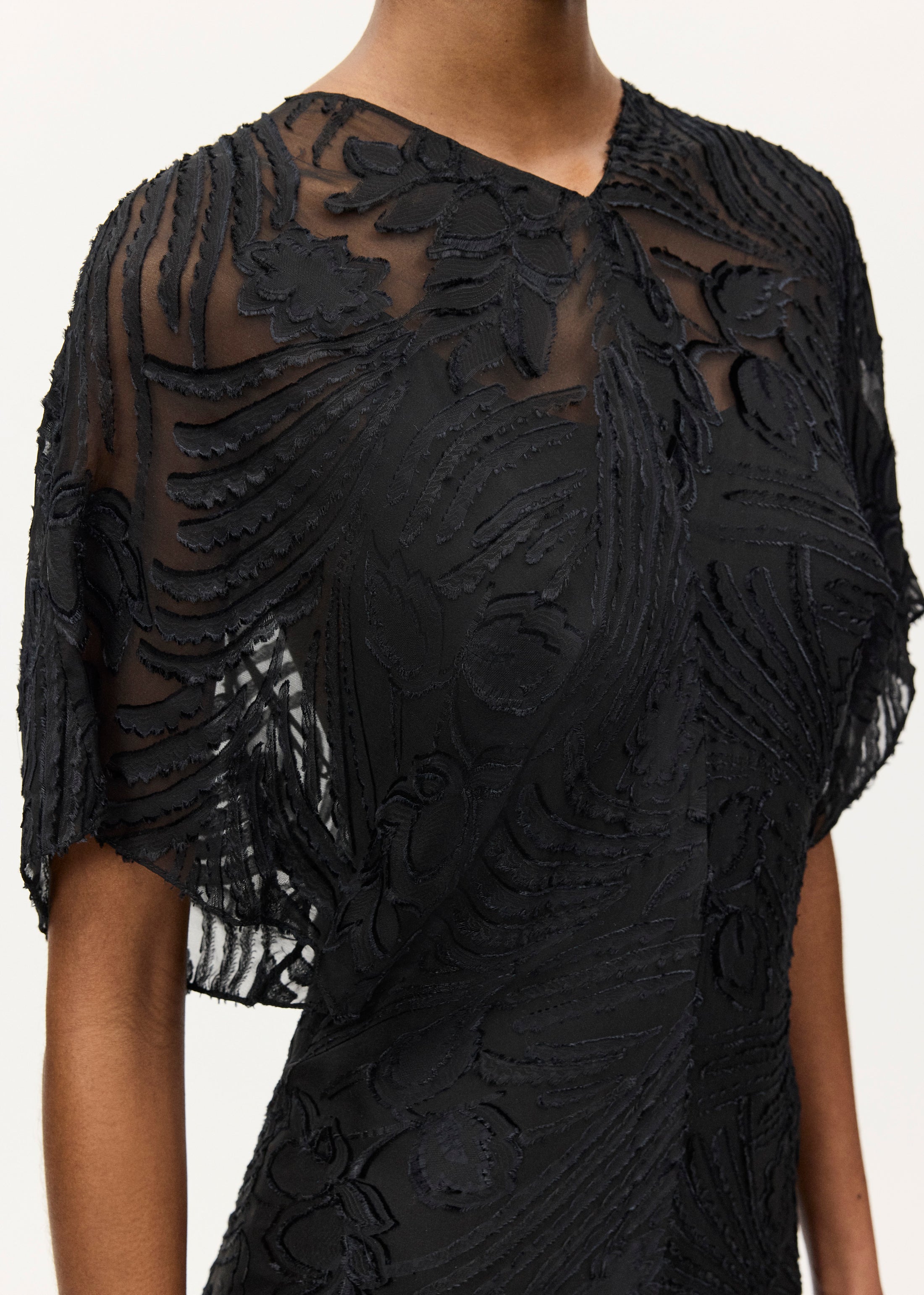 Aoki Dress, In Black, Size 4, Adam Lippes Resort 2026 Aoki Dress, In Black, Size 4, Adam Lippes Resort 2026