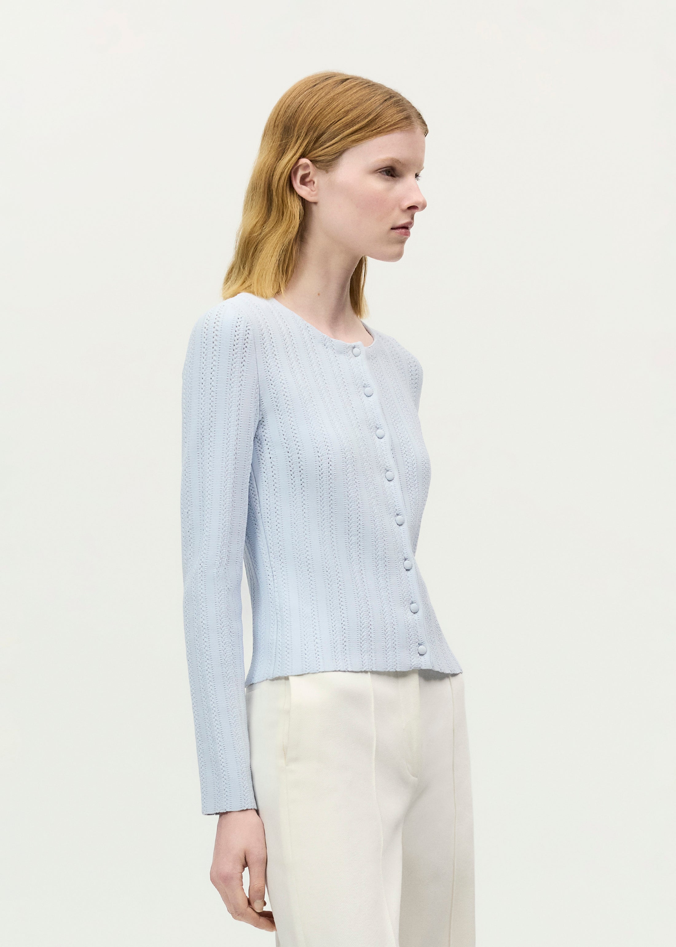 faye cardigan KNITS Adam Lippes