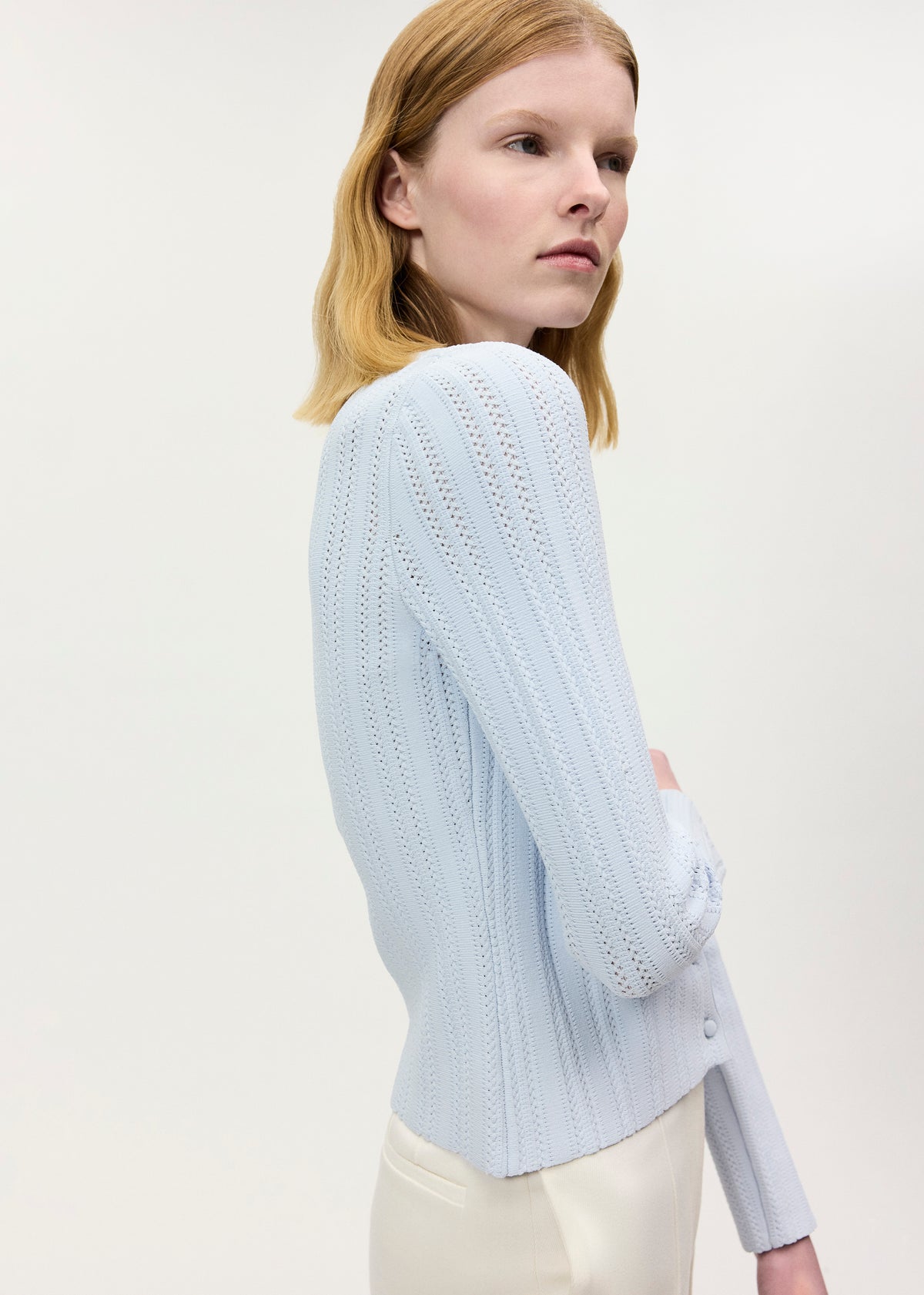 faye cardigan KNITS Adam Lippes